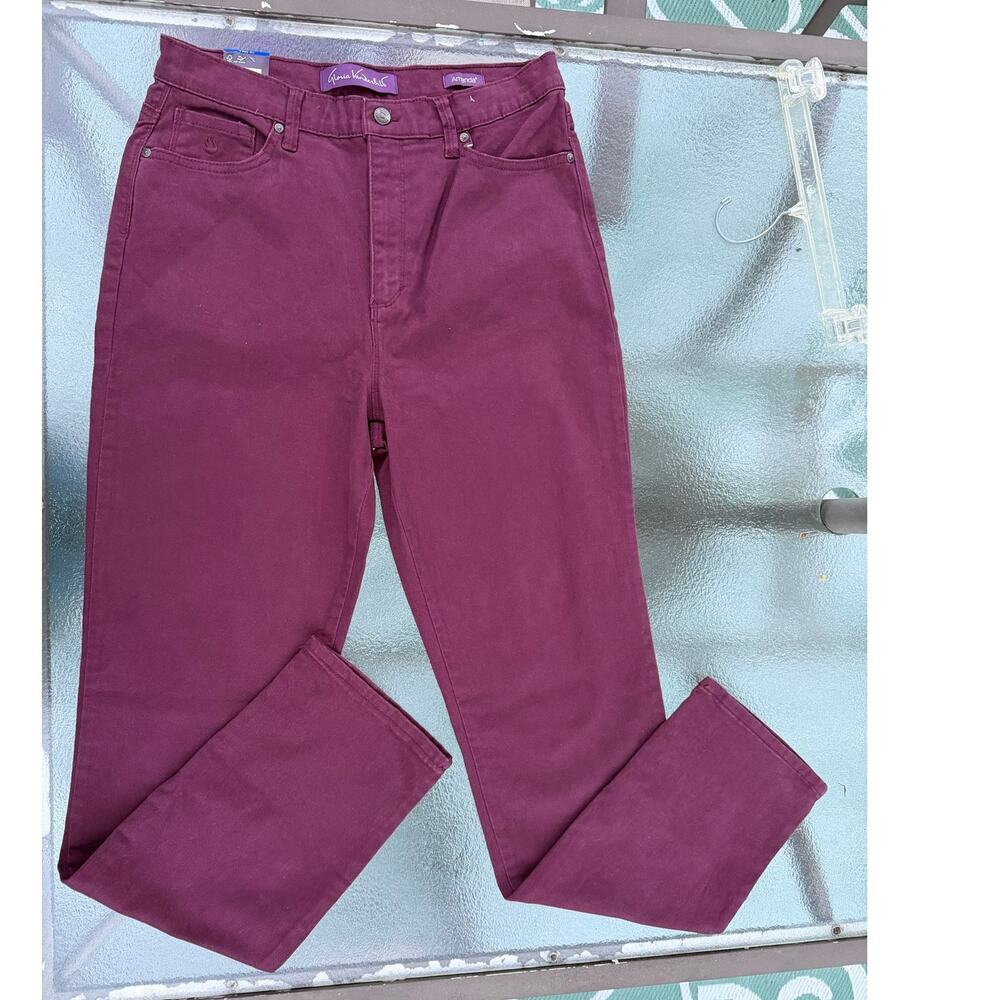 Gloria Vanderbilt Amanda 10 Tall Huckleberry Jeans NWT